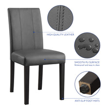 Load image into Gallery viewer, Modern Upholstered PU Leather Dining Chairs
