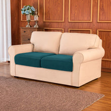 将图片加载到图库查看器，Loveseat Cushion / Blue Plaid
