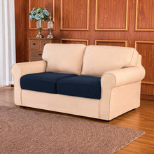 将图片加载到图库查看器，Loveseat Cushion / Navy Plaid
