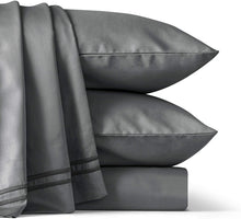 将图片加载到图库查看器，Tencel 300-Thread Count Dulvet Cover &amp; Pillowcases
