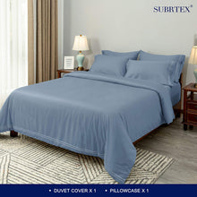 将图片加载到图库查看器，Tencel 300-Thread Count Dulvet Cover &amp; Pillowcases
