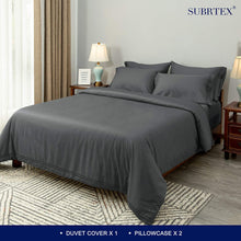 将图片加载到图库查看器，Tencel 300-Thread Count Dulvet Cover &amp; Pillowcases
