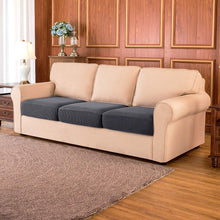 Load image into Gallery viewer, Sofa Cushion / Grey Plaid
