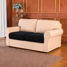将图片加载到图库查看器，Loveseat Cushion / Black Plaid

