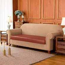 Load image into Gallery viewer, Thibault PU Leather Stretch Sofa Cushion Cover
