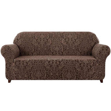 Load image into Gallery viewer, Cilla Jacquard Stretch Sofa Slipcover
