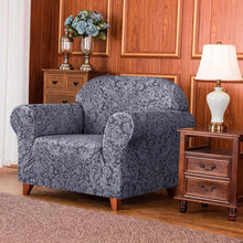 Load image into Gallery viewer, Cilla Jacquard Stretch Sofa Slipcover
