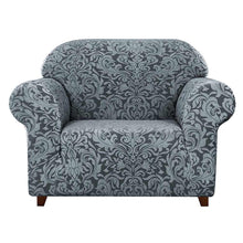 Load image into Gallery viewer, Cilla Jacquard Stretch Sofa Slipcover
