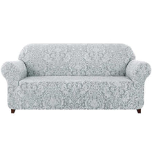 Load image into Gallery viewer, Cilla Jacquard Stretch Sofa Slipcover
