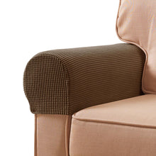 Load image into Gallery viewer, Midred Plaid Stretch Armrest Covers - Set of 2
