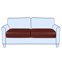 Load image into Gallery viewer, Norfinch PU Leather Stretch Sofa Cushion Cover

