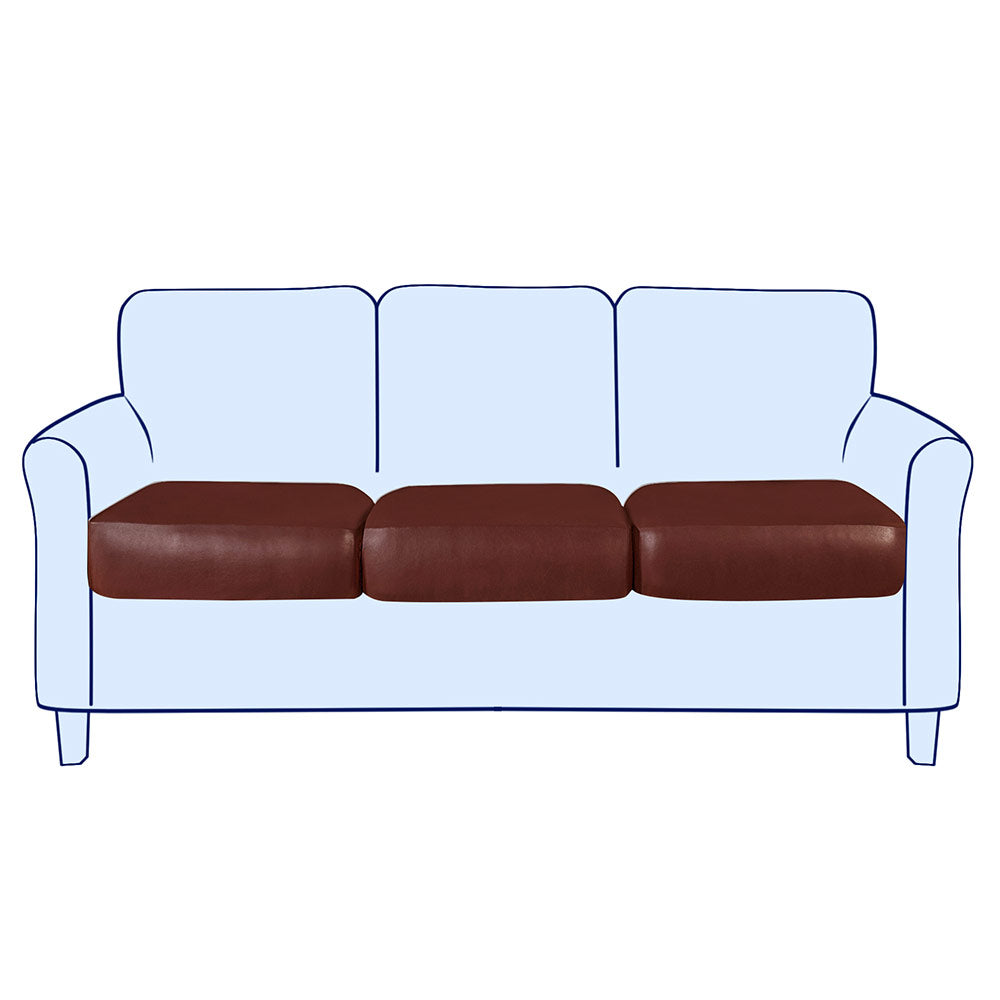 Norfinch PU Leather Stretch Sofa Cushion Cover