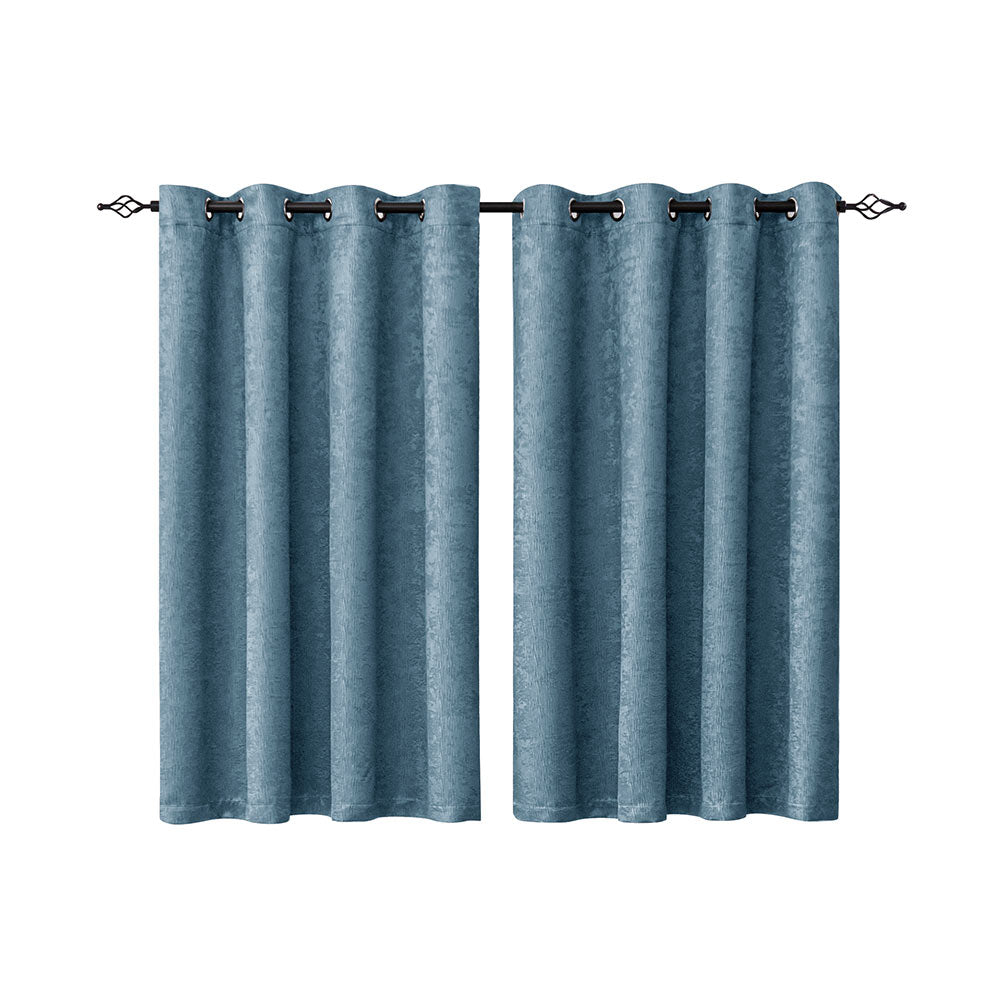 Emboss Thermal Grommet Curtain Panel（2 PANELS SET）