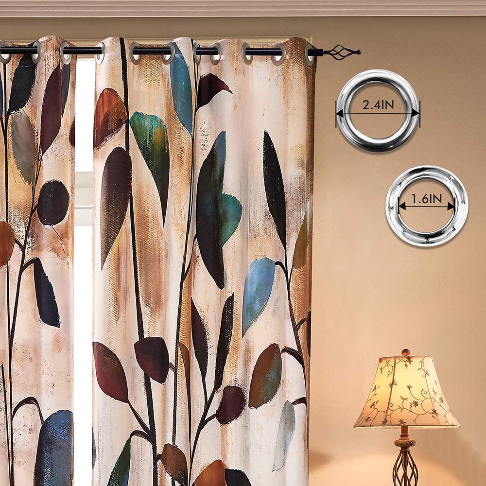 2-Piece Printed Curtain Panel