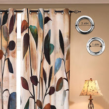 将图片加载到图库查看器，2-Piece Printed Curtain Panel
