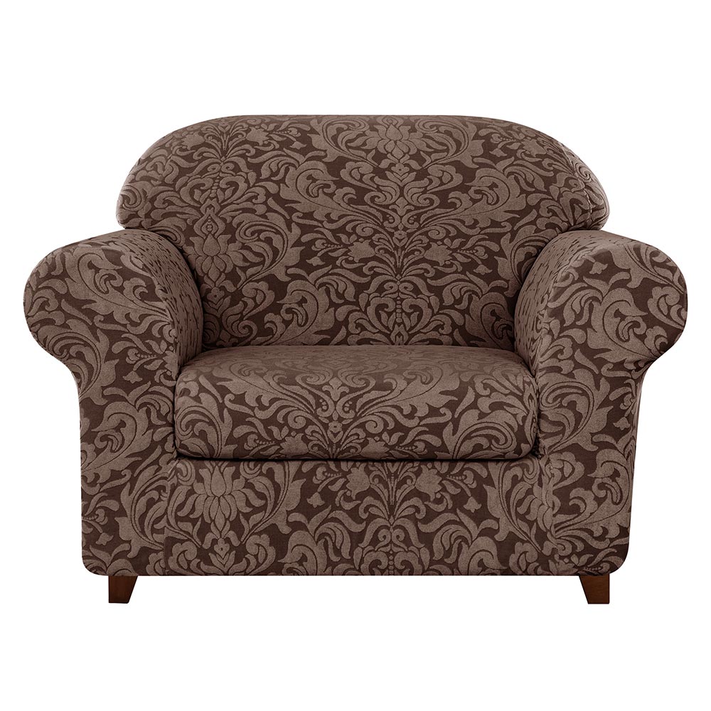 Noam Jacquard Stretch Sofa Slipcover