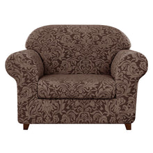 Load image into Gallery viewer, Noam Jacquard Stretch Sofa Slipcover
