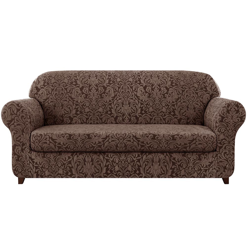 Noam Jacquard Stretch Sofa Slipcover