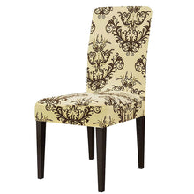 将图片加载到图库查看器，Yvonne Damask Jacquard Dining Chair Slipcovers
