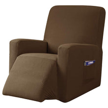 Load image into Gallery viewer, Macauley Plaid Recliner Slipcover With Pockets
