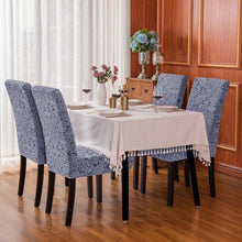 Load image into Gallery viewer, Graham Damask Jacquard Dining Chair Slipcovers
