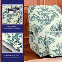 Load image into Gallery viewer, Edna Damask Jacquard Recliner Slipcover With Pockets
