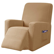 Load image into Gallery viewer, Macauley Plaid Recliner Slipcover With Pockets
