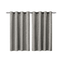 Load image into Gallery viewer, Emboss Thermal Grommet Curtain Panel（2 PANELS SET）
