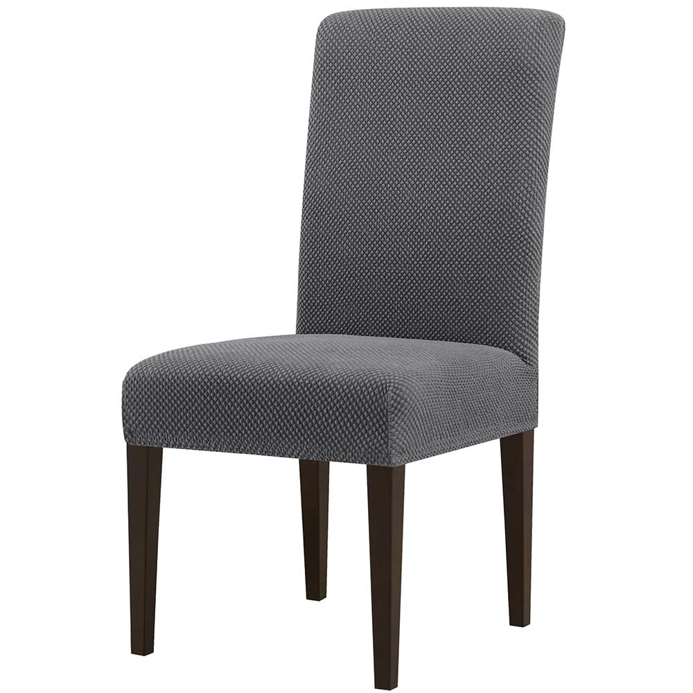 Subrtex stretch textured grain dining chair slipcover outlet