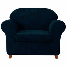 将图片加载到图库查看器，Leanne Mid-Century Jacquard Stretch Sofa Slipcover
