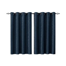 Load image into Gallery viewer, Emboss Thermal Grommet Curtain Panel（2 PANELS SET）
