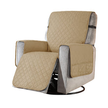 将图片加载到图库查看器，Wynford Reversible Recliner Sofa Slipcover W/ Pockets
