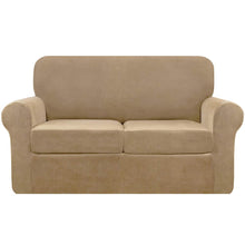 Load image into Gallery viewer, Anita Mid-Century Velvet Plush Stretch Sofa Cover
