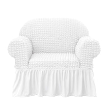 将图片加载到图库查看器，Kourtney Skirt Style Stretch Sofa Slipcover
