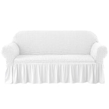 将图片加载到图库查看器，Kourtney Skirt Style Stretch Sofa Slipcover
