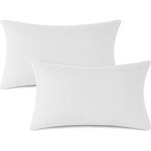 Load image into Gallery viewer, Rhombus Pattern Decorative Square Pillow Cover (Set of 2)

