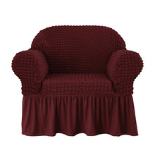 将图片加载到图库查看器，Kourtney Skirt Style Stretch Sofa Slipcover
