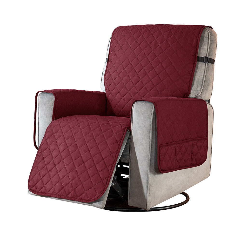 Wynford Reversible Recliner Sofa Slipcover W/ Pockets