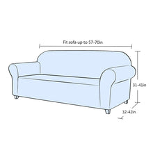 Load image into Gallery viewer, Leroy Plaid Stretch Sofa Slipcover
