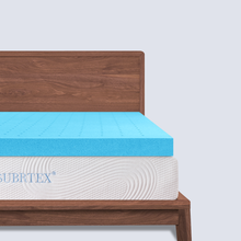 将图片加载到图库查看器，Organic Gel-Infused Foam Mattress Topper
